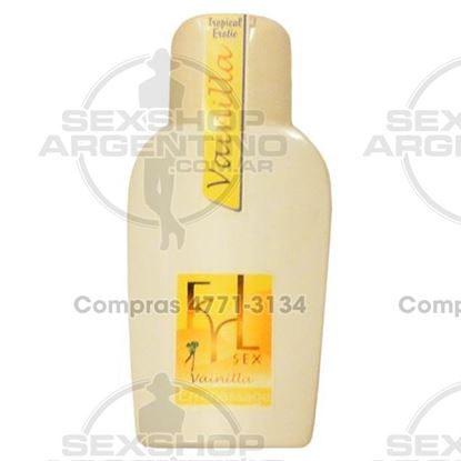 Crema lubricante y para masajes aroma vainilla